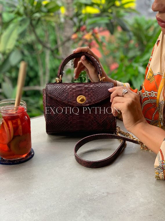 Сумка из кожи питона BG-462