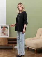 Блузка Милица-1 Виотекс ЧЕРНЫЙ -7