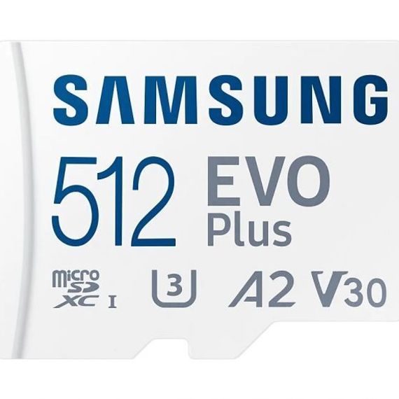 Карта памяти microSDXC UHS-I U3 Samsung EVO PLUS 512 ГБ