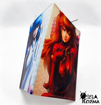 Обложка на паспорт Аска Лэнгли Сорью и Рей Аянами