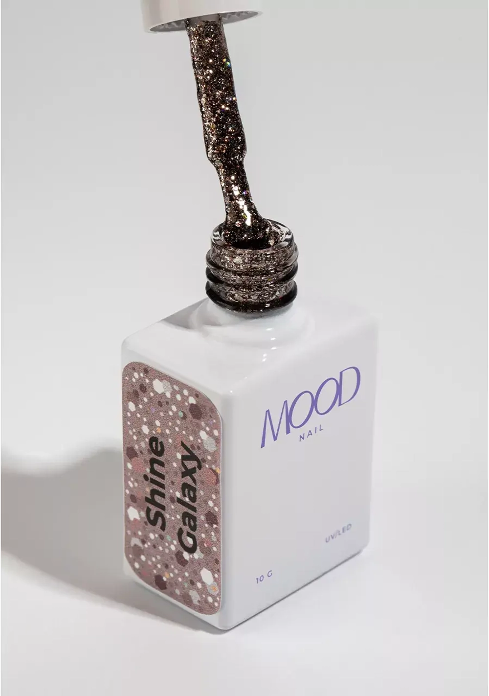 Гель-лак MOODNAIL Shine Galaxy, 10г