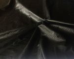 Искусственная кожа черный ромб