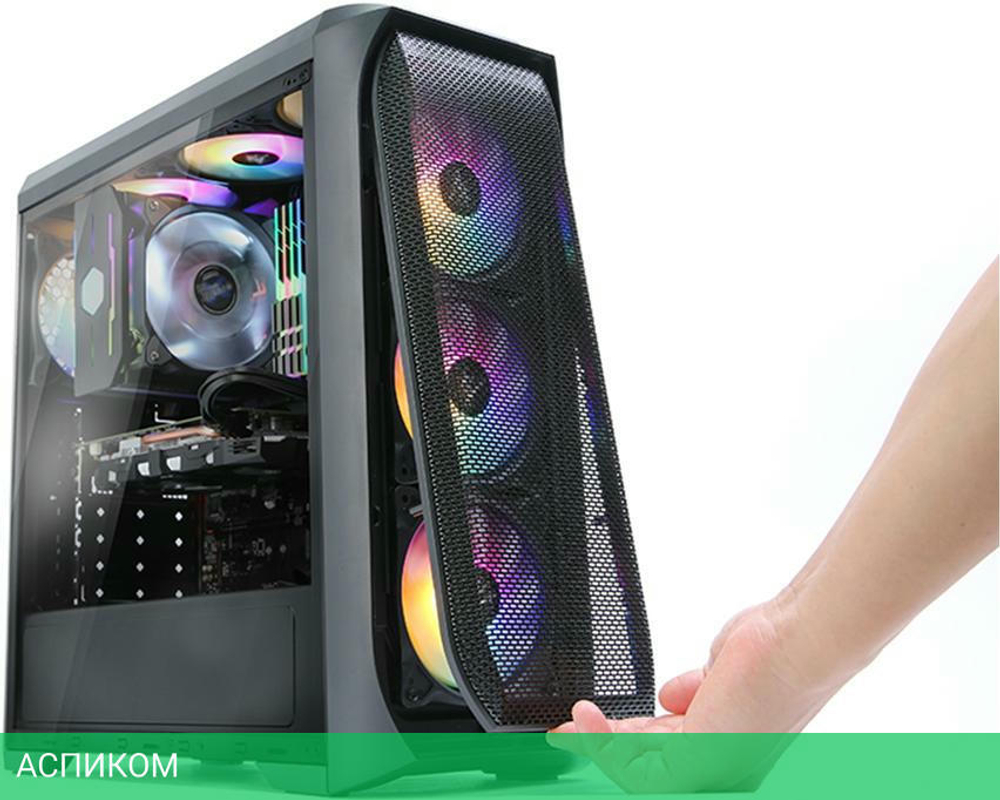 Корпус Zalman N5 MF Без БП черный