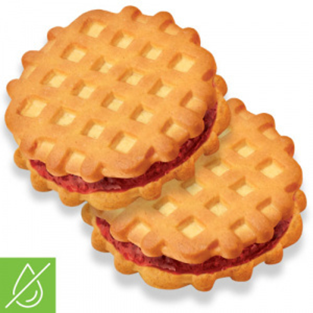 Сдоба Дымка Домашние вафельки с малиной 3,8 кг.