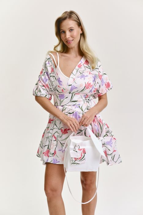 ПЛАТЬЕ ДАЙВИ ЦВЕТОЧНЫЙ ПРИНТ