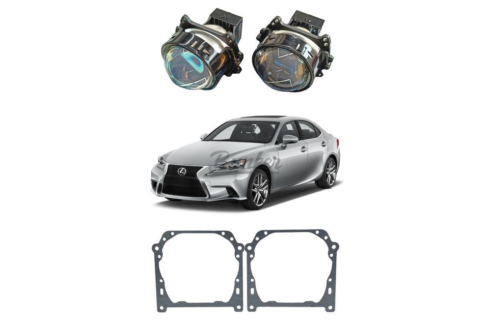 Комплект для замены штатных линз Lexus IS III 2013-2020