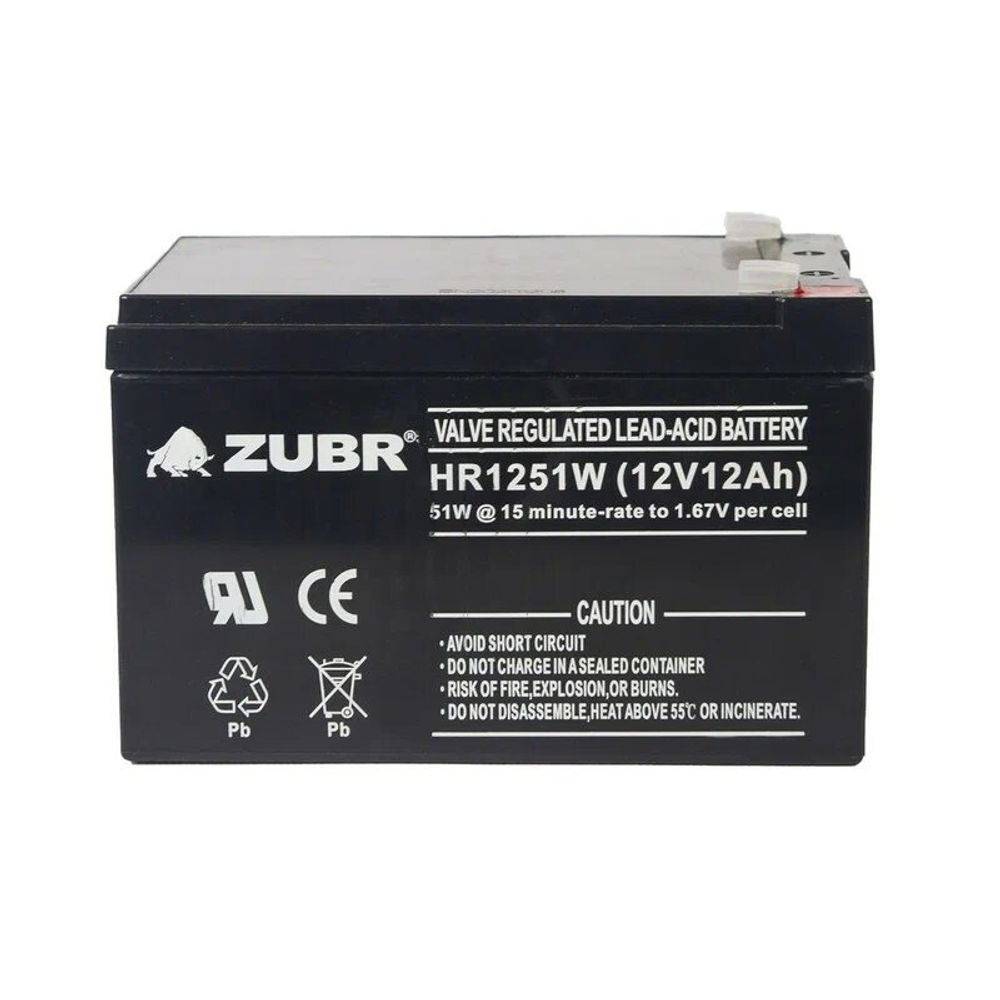 Аккумулятор ZUBR HR12-51W