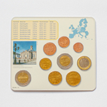 Germany 2009 Year Set (A, D, F, G, J) + 5 x 2 Euro: "Ludwigskirche in Saarbrücken" and "10th Anniversary of Economic and Monetary Union"