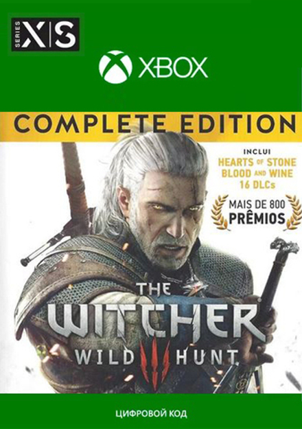 The Witcher 3: Wild Hunt - Complete Edition (для Ведьмак 3: Дикая охота) (Xbox One/Series S/X, полностью на русском языке) [Цифровой код доступа]