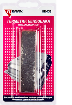Герметик бензобака Kerry, металлопластилин, 60 г
