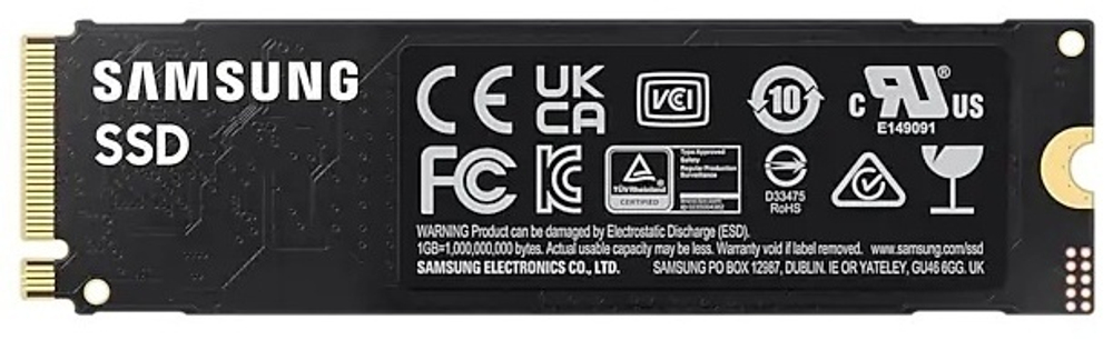 SSD Samsung MZ-V9E1T0BW PCIe 4.0 1000 Гб