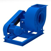 Вентилятор центробежный среднего давления ВЦП 6-45-5 электродвигатель 5.5 кВт, 1500 об/мин исполнение 1