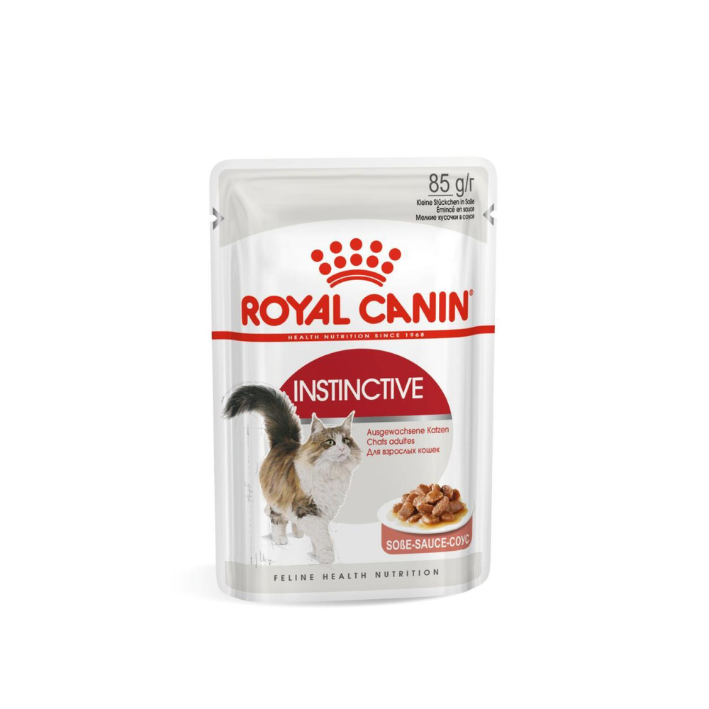 Royal Canin Instinctive Корм консервированный для взрослых кошек соус 85г