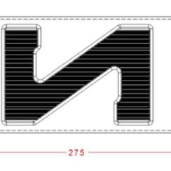 Форма для шоколадных фигур "Буквы" - Z (275*135мм)