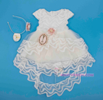 платье Первый бал-волна  ободок 4412