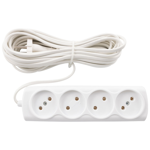 Удлинитель Engy "Эконом" 7м/4роз (ШВВП 2х0.75)