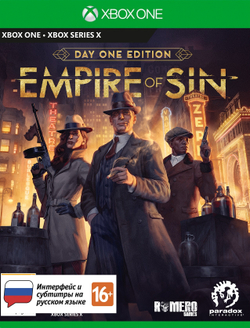 Empire of Sin Издание первого дня (диск для Xbox One/Series X, интерфейс и субтитры на русском языке)