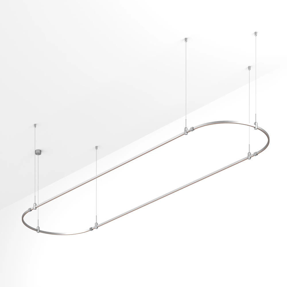 Основание ART-APRIORI-OVAL-HANG-4000x1000 (TN) (Arlight, IP20 Металл, 3 года) 054526