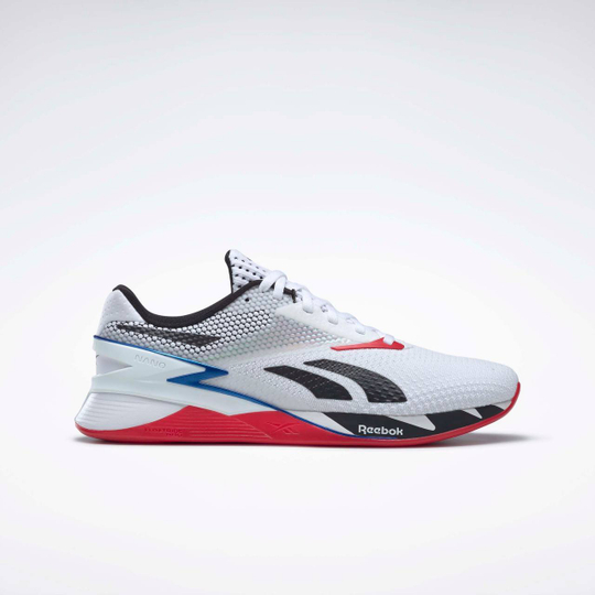 Кроссовки мужские Reebok Nano X3 (Белые)