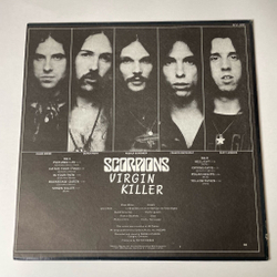 Винтажная виниловая пластинка LP Scorpions Virgin Killer (USA 1976)