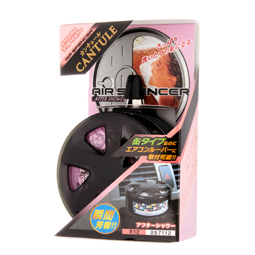 Набор - ароматизатор меловой SPIRIT REFILL + холдер на дефлектор AIR SPENCER CANTULE - AFTER SHOWER R12