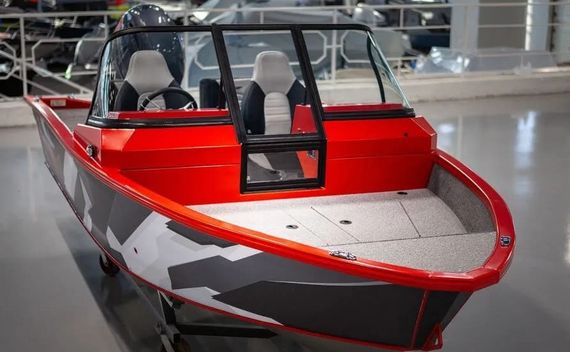 Катер-лодка алюминиевая Vboats FishPro X3 Б/У