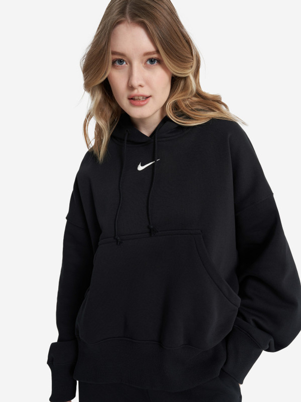 DQ5858-010 Худи NIKE W NSW PHNX FLC OOS PO HOODIE