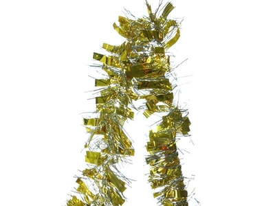 Мишура 2м золото с серебром d-5см (10шт)