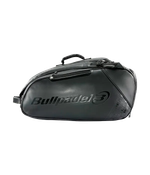 Сумка для падел Bullpadel Casual Black 2025, термокарманы и вентиляция
