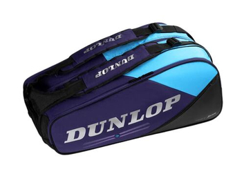 Сумка теннисная Dunlop D TAX FX Performance 8 RKT Termo - violet/black/cyan