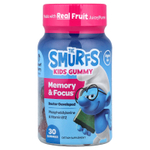The Smurfs, Kids Gummy, для памяти и концентрации, от 4 лет, смурфики, 30 жевательных таблеток