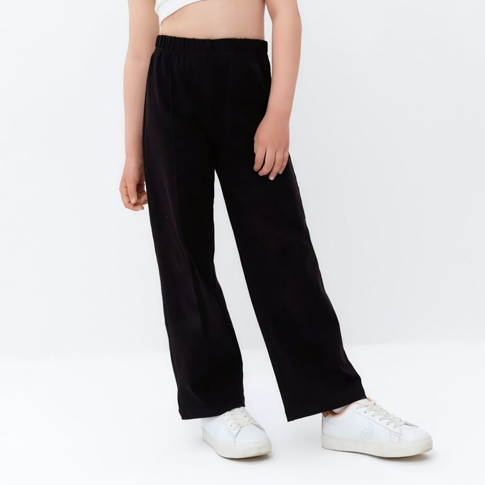 Брюки для девочек чёрный, р.110 9549474 (MINAKU)