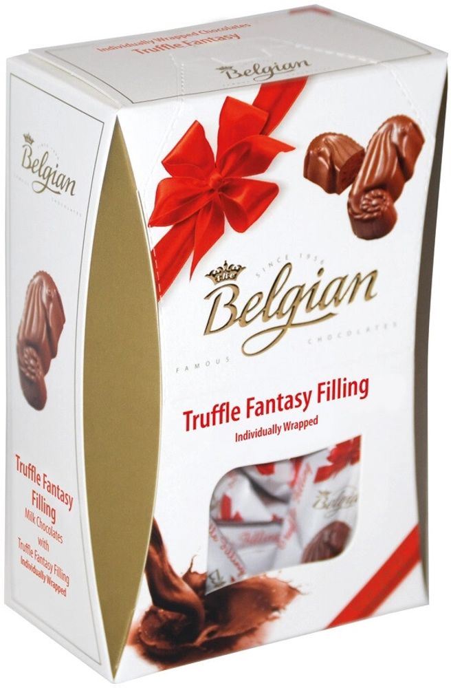 Шоколад Бельгиан Молочный Шоколад с Трюфельной Начинкой / The Belgian Milk Chocolates with Truffle 135г