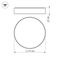 Потолочный светодиодный светильник Arlight SP-Rondo-R210-20W Warm3000 022905(2)