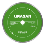 URAGAN CERAMO 230 мм, диск алмазный отрезной сплошной (36707-230)