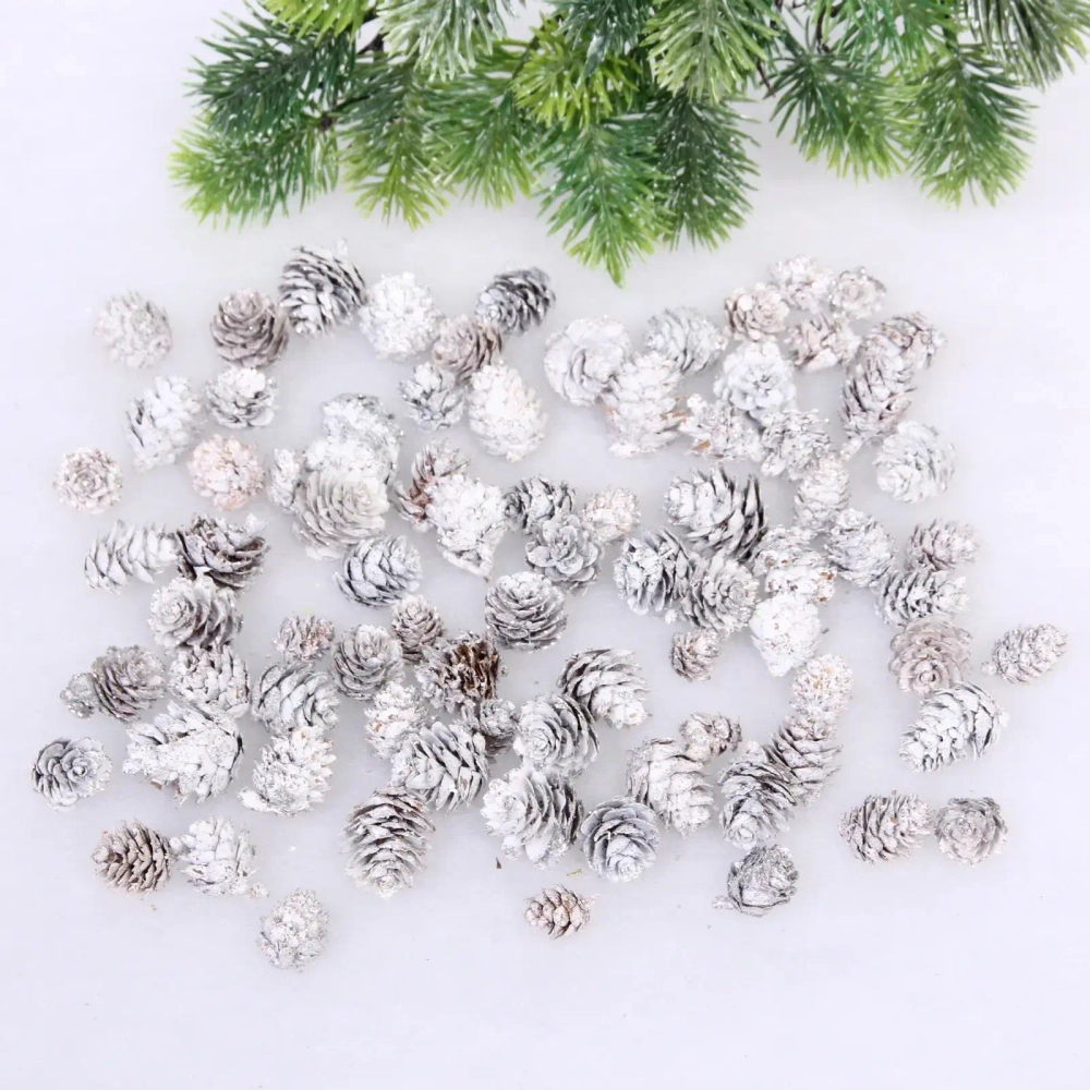 Композиция для декора «Лесное удовольствие» 11*11*14 см (130 гр), серебро