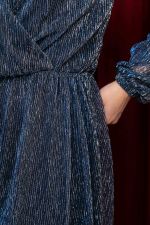 Платье праздничное Млечный путь (сине-серебряное) П14647-5М LT Collection