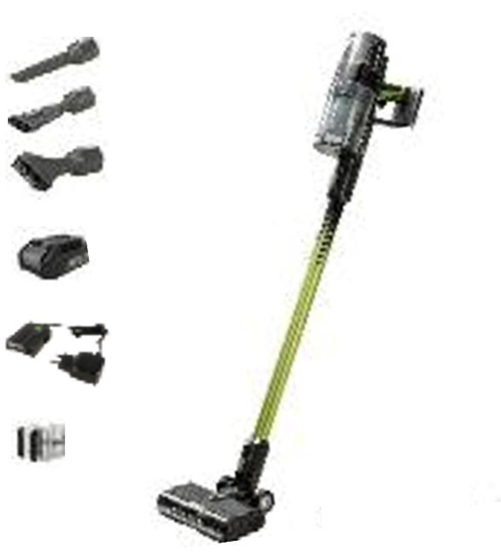 Пылесос вертикальный аккумуляторный GD24SV, 24V, 24V, 500 Вт, 20 кПа, 1х4 Ач, зу 2А, 4 насадки (4701407UB)
