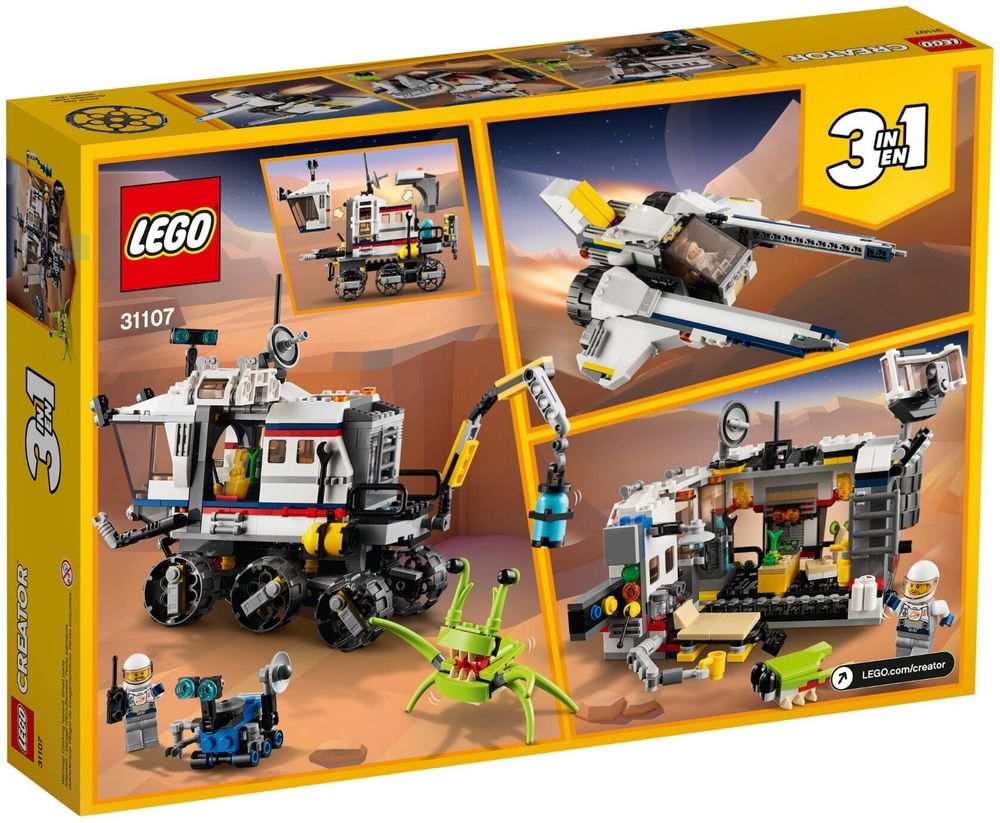 Конструктор LEGO Creator 31107 Исследовательский планетоход