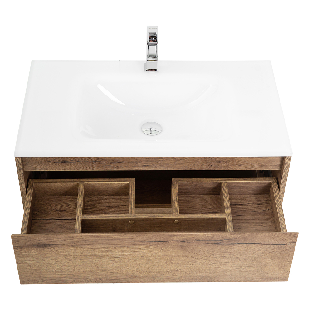 Тумба подвесная под раковину BelBagno KRAFT-800-2C-SO-RT