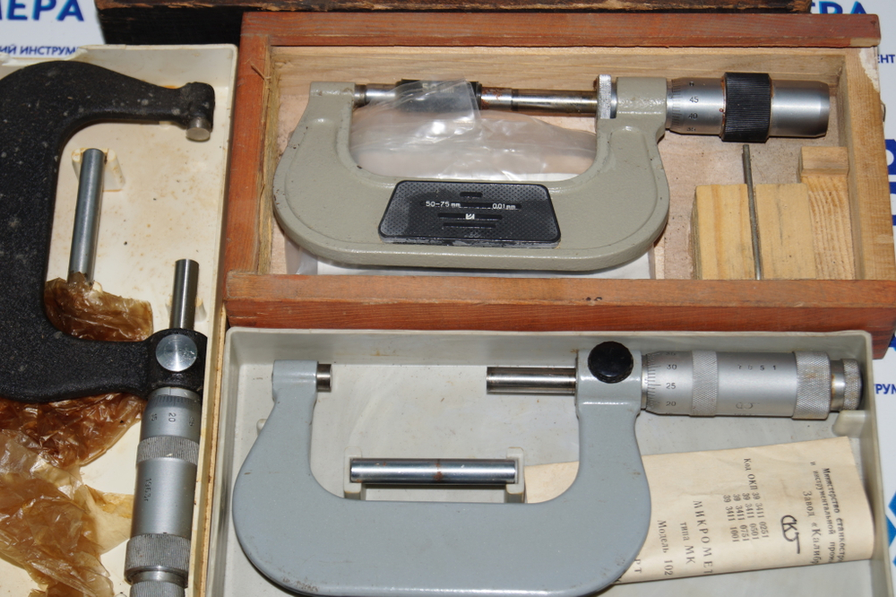 Микрометр МК-75 (50-75мм.) Ц/д 0.01мм. с хранения СССР УЦЕНКА