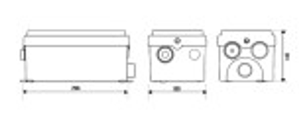 Установка канализационная SFA SANIDOUCHE SANIDOUCHE