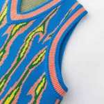 Жилет Ymkashix Вязаный Hellcome синий