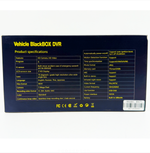 Видеорегистратор с двумя камерами Blackbox DVR BX71