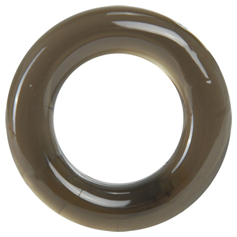 Дымчатое эрекционное кольцо COCK RING WELL DONE (Цвет: дымчатый)