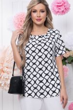 Блуза "Нильда" (вайт) Б5760 LT Collection