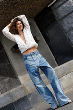 Джинсы JANE COLOR BLOCK