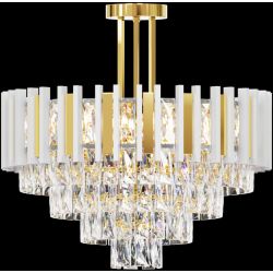 Люстра Rivoli Nicole 1041-308 8 х Е14 40 Вт хрусталь | Хрусталь