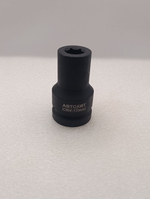 Головка торцевая ударная глубокая 6-гранная 17 мм 1"