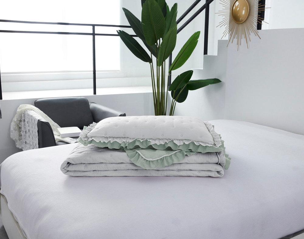 Покрывало 230x250 Sofi De MarkO Элизабет №11 серое